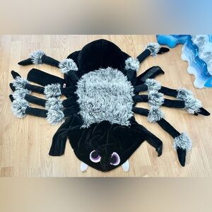 Costume for pets dogs fuszzy spider size medium